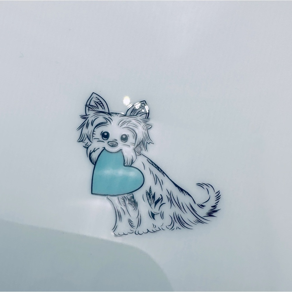 SUPER RARE Tiffany & Co. New Yorkie Dessert Plate with Original Packaging